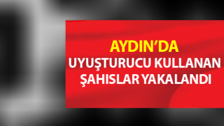 Uyuşturucu kullanan şahıslar yakalandı