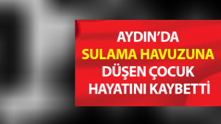 Yaylada sulama havuzuna düşen çocuk hayatını kaybetti