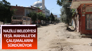 Yeşil Mahalle’de çalışmalar devam ediyor