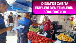 Zabıta ekipleri denetimlerini sürdürüyor