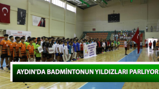 Aydın'da badmintonun yıldızları parlıyor