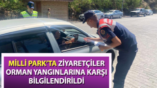 Aydın’da jandarma ekipleri orman yangınlarına karşı bilgilendirdi