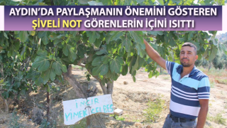 Bahçesine öyle bir not astı ki, gören şaşırdı kaldı