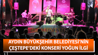 Büyükşehir’in Çeştepe’deki konseri yoğun ilgi gördü
