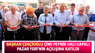 Çine Peynir Hali Kapalı Pazar Yeri’nin açılışı yapıldı