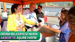 Didim Belediyesi’nden Akbük’te aşure hayrı