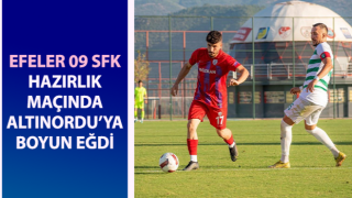 Efeler 09 SFK, hazırlık maçında Altınordu’ya boyun eğdi