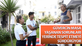 Güvercin Masa vatandaşları dinliyor