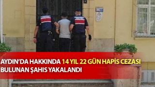 Hakkında 14 yıl hapis cezası bulunan şahıs yakalandı