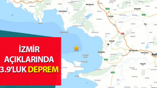 İzmir'de 3.9'luk deprem