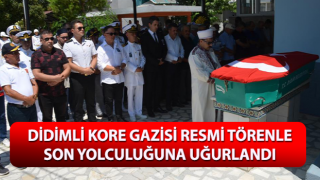 Kore gazisi resmi törenle son yolculuğuna uğurlandı