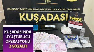 Kuşadası'nda uyuşturucu operasyonu: 2 gözaltı