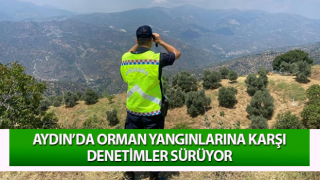 Orman yangınlarına karşı jandarmadan sıkı denetim