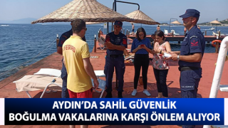 Sahil güvenlik boğulma vakalarına karşı önlem alıyor