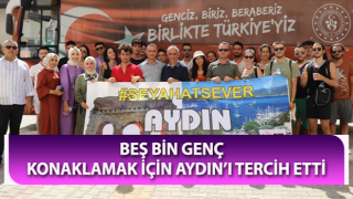 Seyahatsever gençler, Aydın’ı çok sevdi