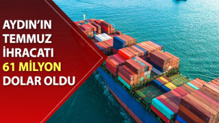 Temmuz ihracatı 61 milyon dolar oldu