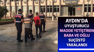 Zehir taciri baba ve oğlu bir ton uyuşturucu ile yakalandı