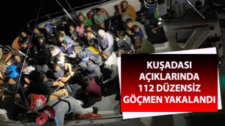 Aydın’da 112 düzensiz göçmen yakalandı