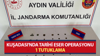 Aydın’da tarihi eser operasyonu