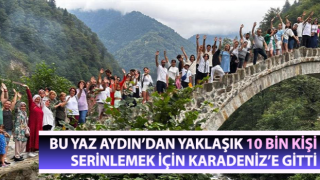 Aydın’ın sıcak havası Karadeniz’e yaradı