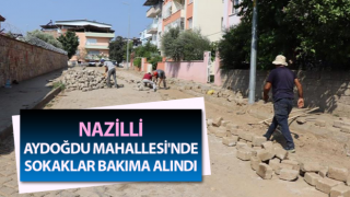Aydoğdu Mahallesi'nde sokaklar bakıma alındı