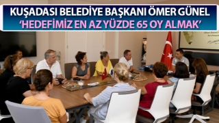 Başkan Günel: ‘Hedefimiz en az yüzde 65 oy almak’