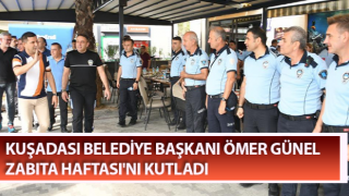 Başkan Günel Zabıta Haftası'nı kutladı