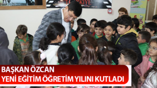 Başkan Özcan: “Eğitime tam destek vermeye devam edeceğiz”