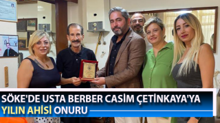 Casim Çetinkaya'ya yılın ahisi onuru