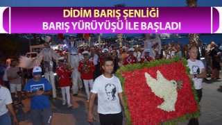 Didim Barış Şenliği başladı