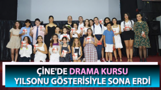 Drama kursu yılsonu gösterisiyle sona erdi