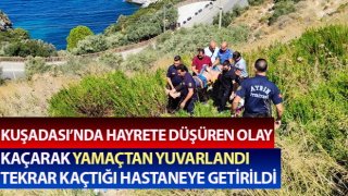 Kuşadası’nda hayrete düşüren olay