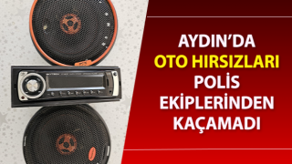 Oto hırsızları polisten kaçamadı