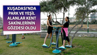 Park ve yeşil alanlar kent sakinlerinin gözdesi oldu