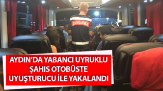 Yabancı uyruklu şahıs otobüste uyuşturucu ile yakalandı