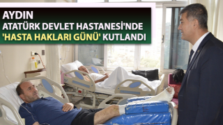 Aydın Atatürk Devlet Hastanesi'nde 'Hasta Hakları Günü' kutlandı