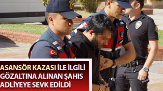 Aydın'da gözaltına alınan şahıs adliyeye sevk edildi