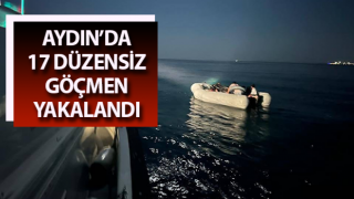 Didim’de 17 düzensiz göçmen yakalandı