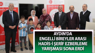 Hadis-i Şerif ezberleme final yarışması gerçekleştirildi