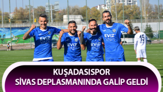 Kuşadasıspor deplasmandan 3 puanla döndü