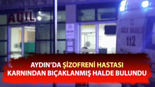 Şizofreni hastası karnından bıçaklanmış halde bulundu