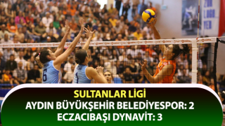 Sultanlar Ligi: Aydın Büyükşehir Belediyespor: 2 - Eczacıbaşı Dynavit: 3