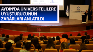 Üniversiteli öğrencilere uyuşturucunun zararları anlatıldı