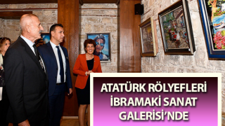 Atatürk rölyefleri İbramaki Sanat Galerisi’nde