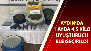 Aydın polisi, uyuşturucuya geçit vermiyor