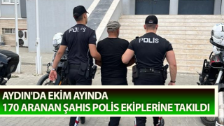 Aydın'da 170 aranan şahıs polis ekiplerine takıldı