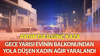 Aydın’da ilginç kaza