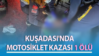 Aydın’da motosiklet kazası: 1 ölü