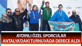 Aydınlı sporcular çeşitli dallarda derece yaptı