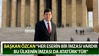 Başkan Özcan’dan 10 Kasım mesajı